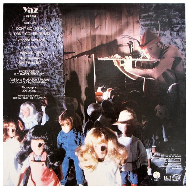 YAZ - DON'T GO | 12" MAXI SINGLE USADO