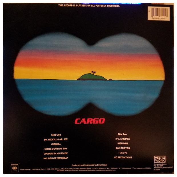 MEN AT WORK - CARGO | VINILO USADO