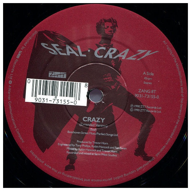 SEAL - CRAZY | 12" MAXI SINGLE USADO