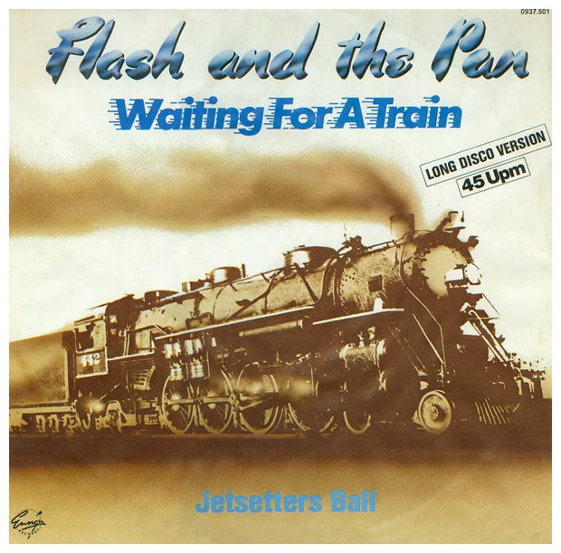 FLASH AND THE PAN - WAITING FOR A TRAIN | 12" MAXI SINGLE USADO
