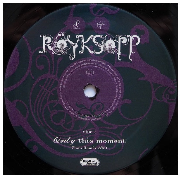 ROYKSOPP - ONLY THIS MOMENT | 12" MAXI SINGLE USADO