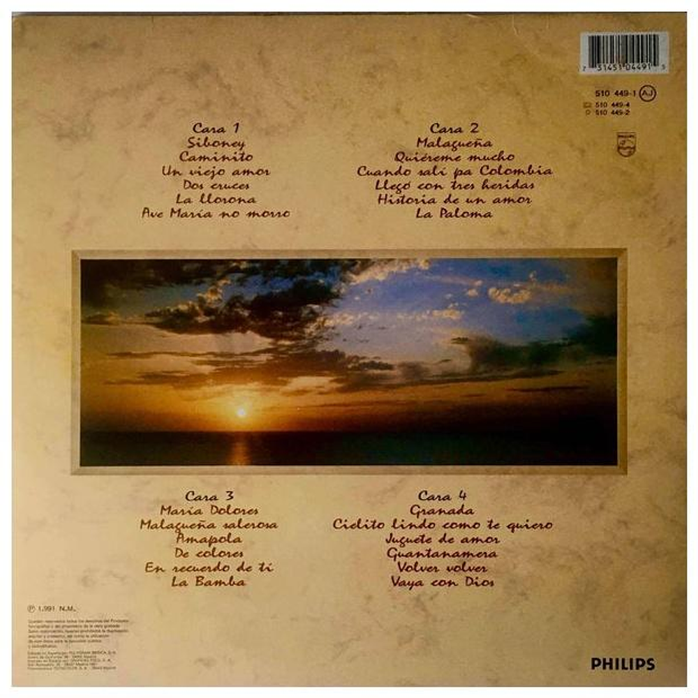 NANA MOUSKUORI - NUESTRAS CANCIONES (2LP) | VINILO USADO