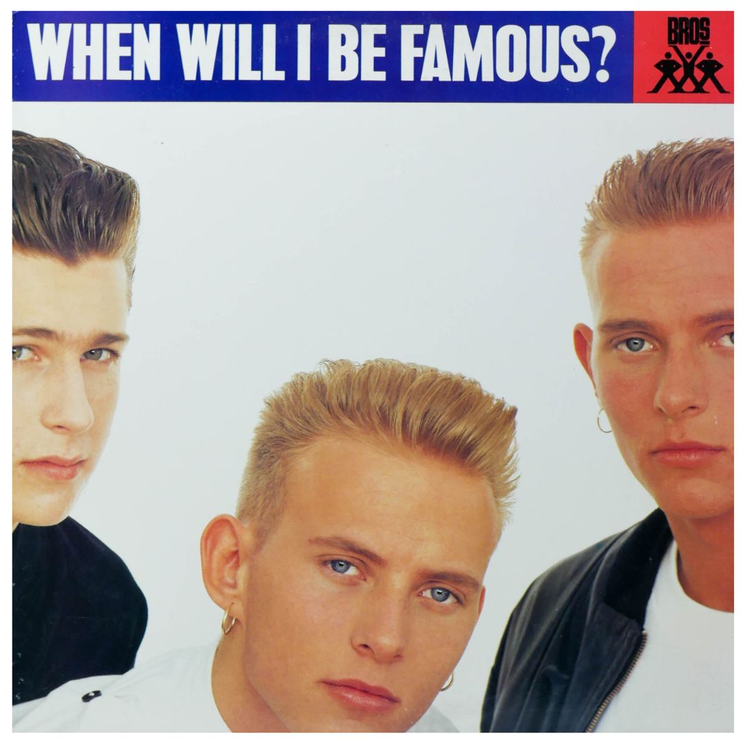 BROS - WHEN WILL I BE FAMOUS ? | 12" MAXI SINGLE USADO