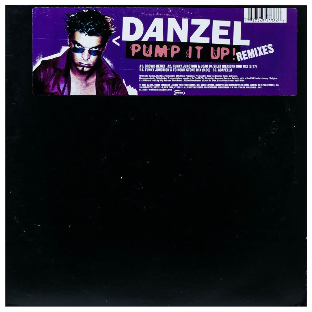 DANZEL - PUMP IT UP! | 12" MAXI SINGLE USADO