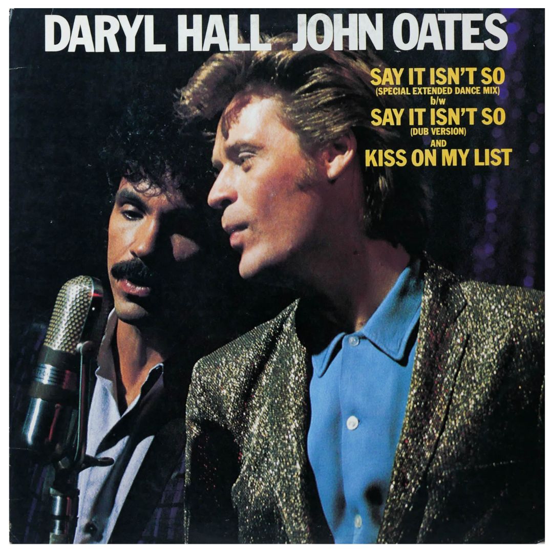 DARYL HALL AND JOHN OATES - SAY IT ISN'T SO | 12" MAXI SINGLE USADO