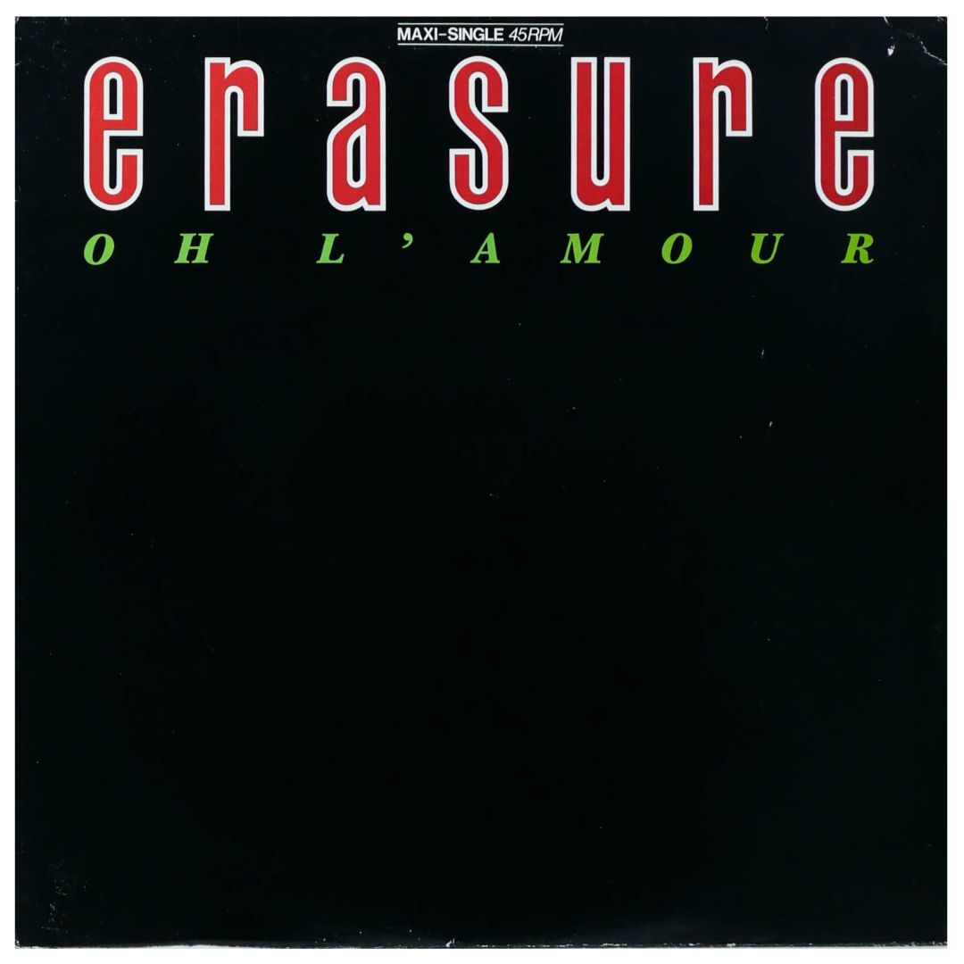 ERASURE - OH L'AMOUR | 12" MAXI SINGLE USADO