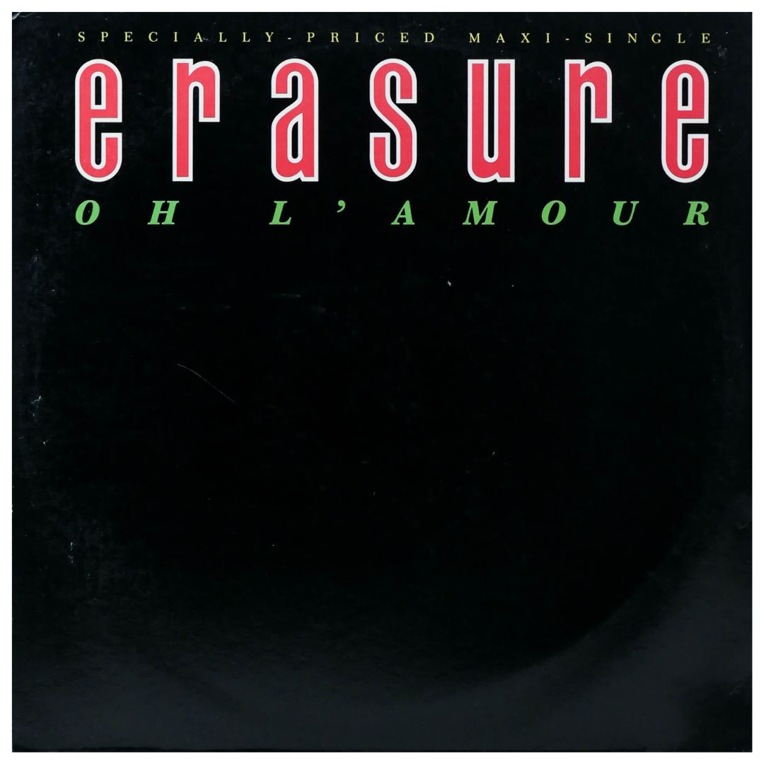 ERASURE - OH L'AMOUR | 12" MAXI SINGLE USADO