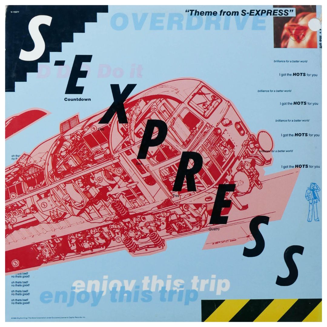 S-EXPRESS - THEME FROM S-EXPRESS | 12" MAXI SINGLE USADO