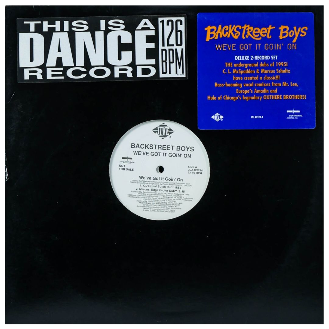 BACKSTREETS BOYS - WE'VE GOT IT GOIN' ON (2 RECORD SET) | 12" MAXI SINGLE USADO