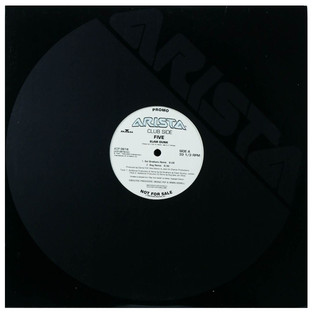 FIVE - SLAM DUNK | 12" MAXI SINGLE USADO