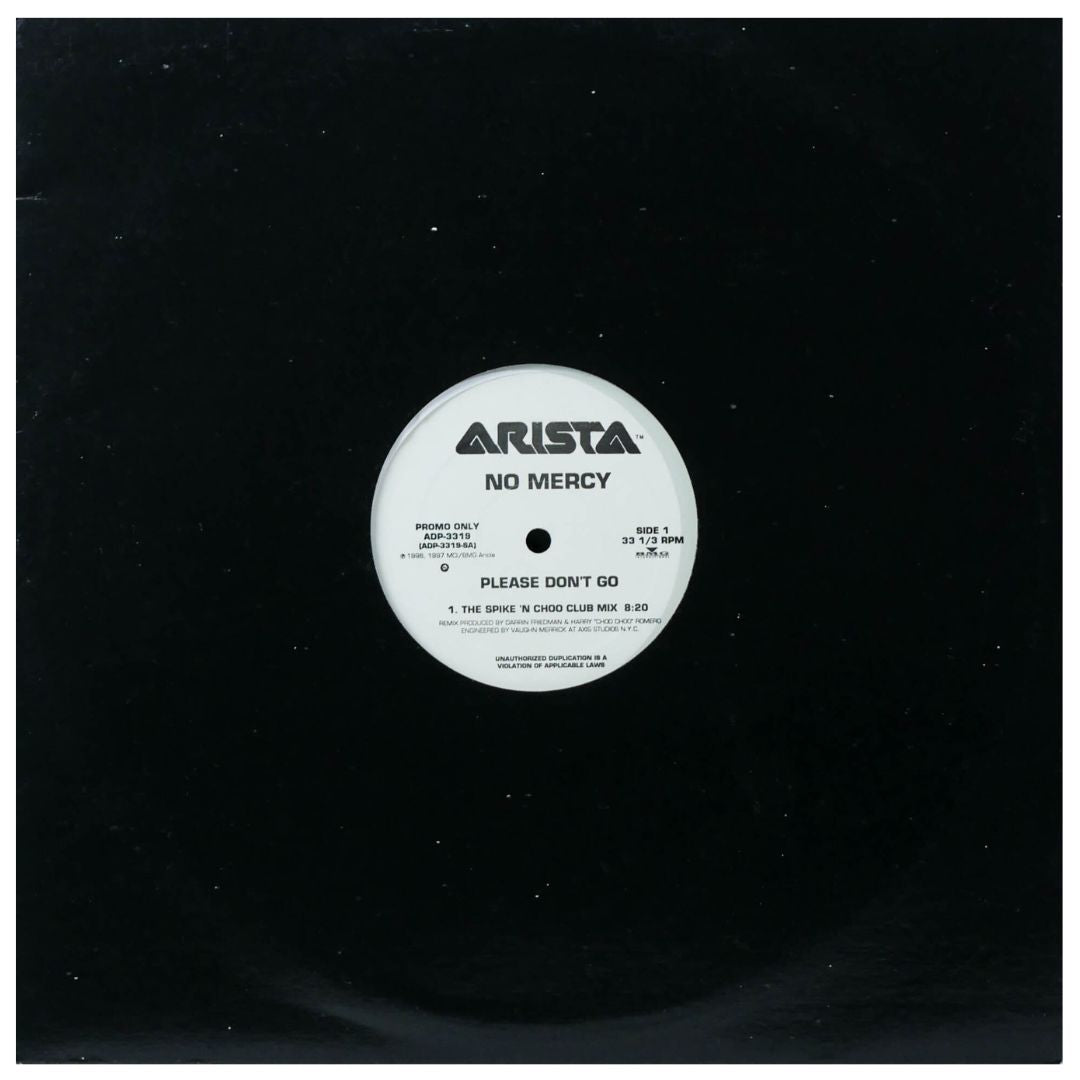 NO MERCY - PLEASE DON'T GO | 12" MAXI SINGLE USADO