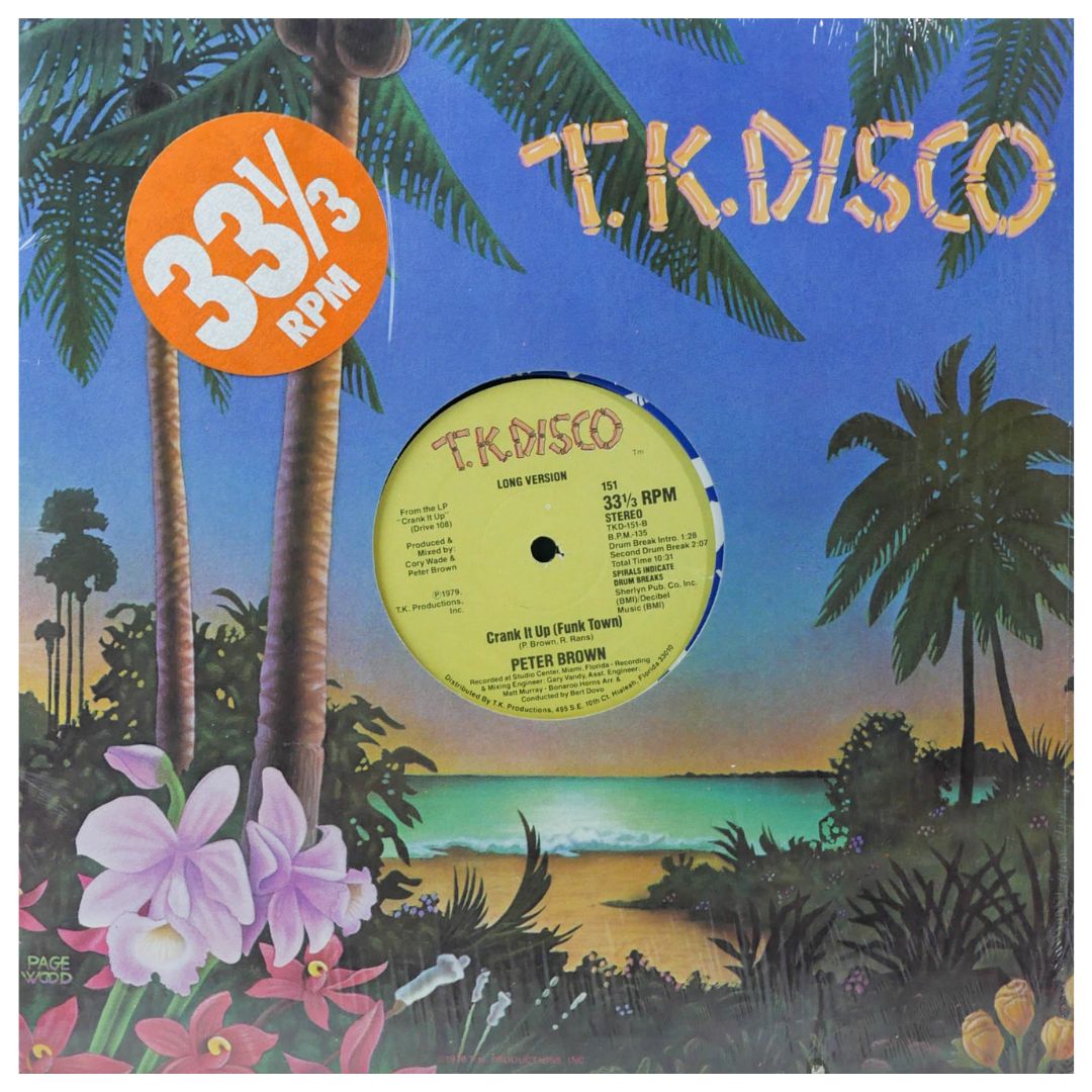 PETER BROWN - CRACK IT UP | 12" MAXI SINGLE USADO