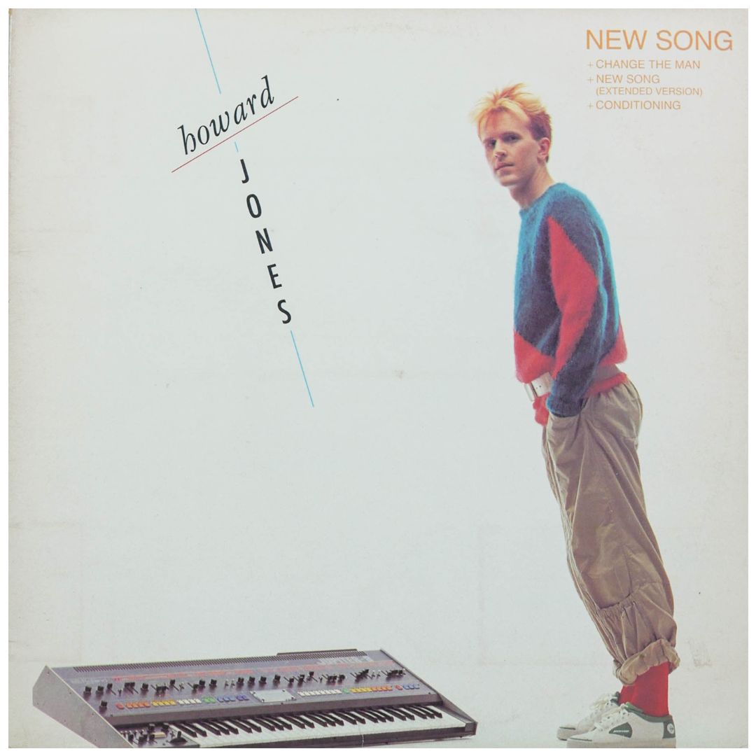 HOWARD JONES - NEW SONG | 12" MAXI SINGLE USADO