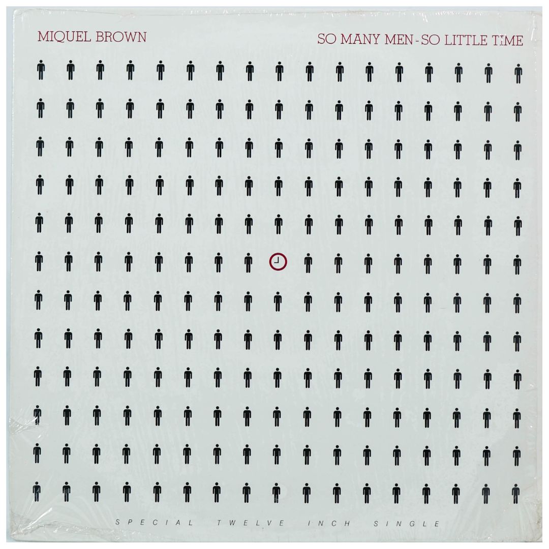 MIQUEL BROWN - SO MANY MAN - SO LITTLE TIME | 12" MAXI SINGLE USADO