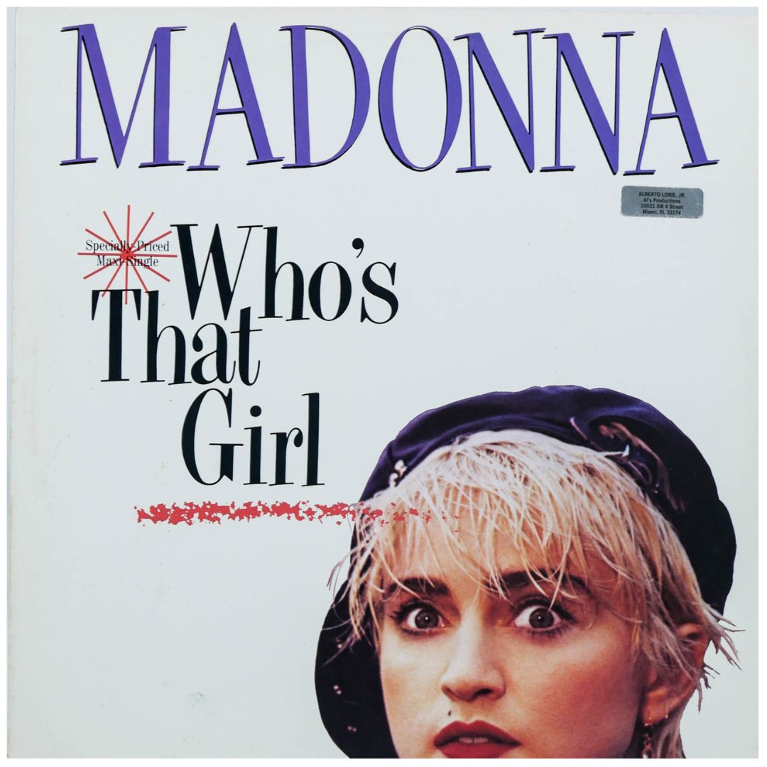MADONNA - WHO'S THAT GIRL | 12" MAXI SINGLE USADO