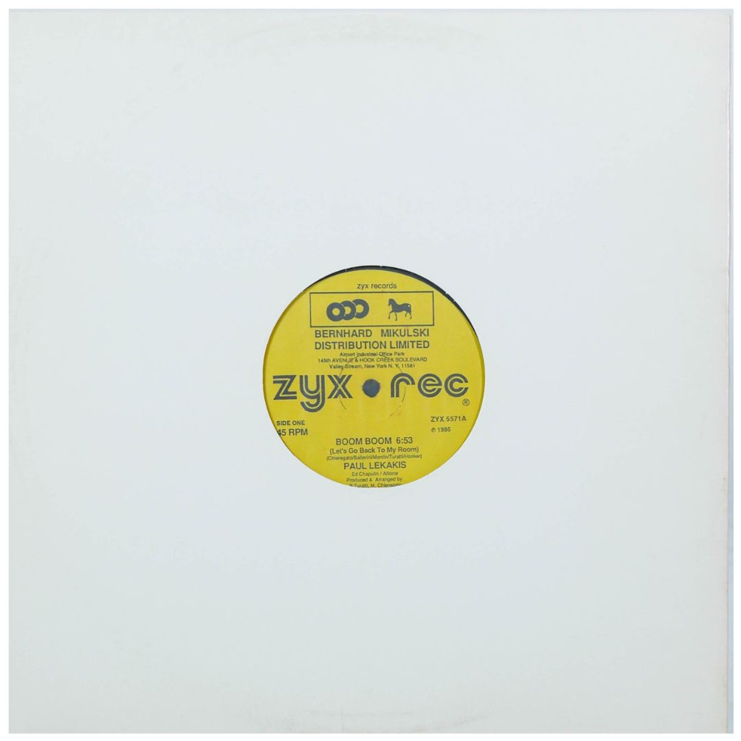 PAUL LEKAKIS - BOOM BOOM | 12" MAXI SINGLE USADO