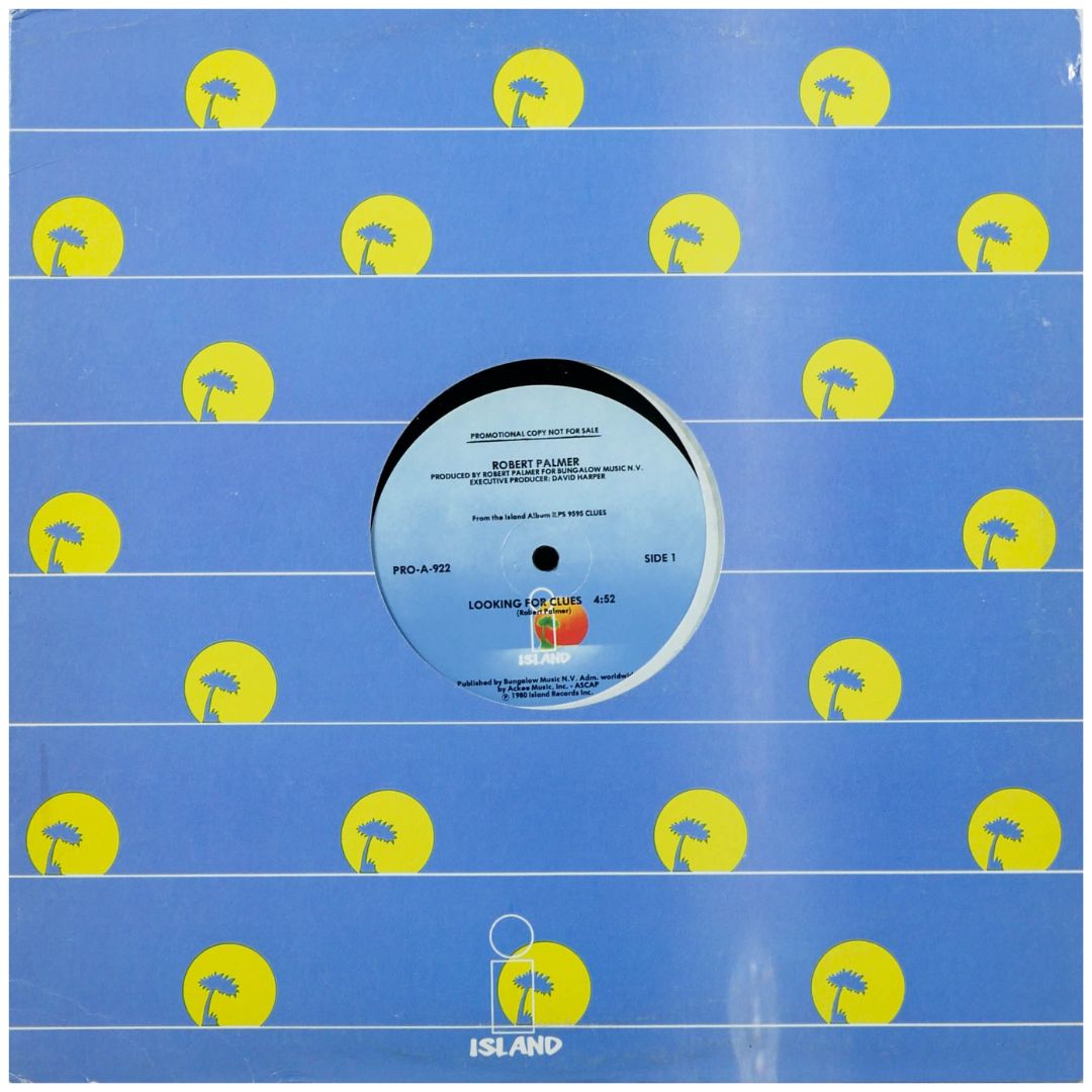 ROBERT PALMER - LOOKING FOR CLUES | 12" MAXI SINGLE USADO