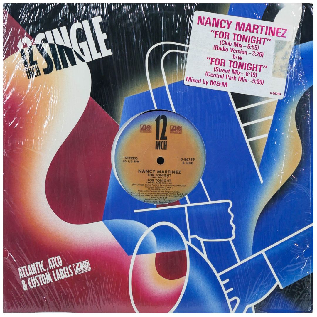 NANCY MARTINEZ - FOR TONIGHT | 12" MAXI SINGLE USADO