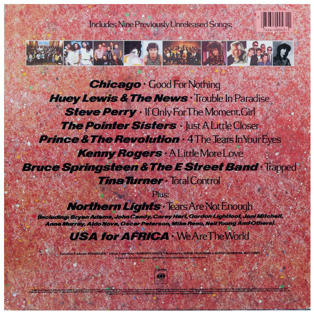 USA FOR AFRICA - WE ARE THE WORLD | VINILO USADO