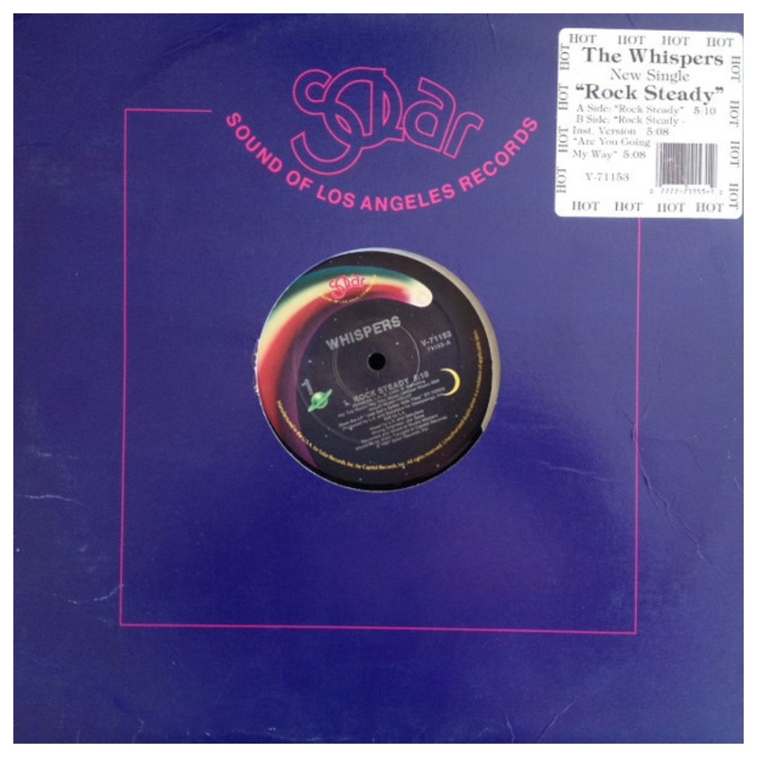 THE WHISPERS - ROCK STEADY | 12" MAXI SINGLE VINILO