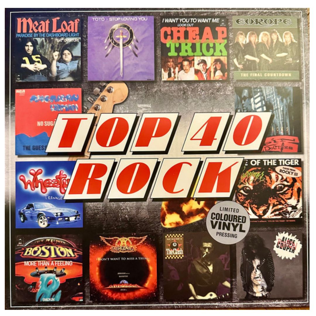 TOP 40 ROCK - TOP 40 ROCK( GREY VINYL) | VINILO