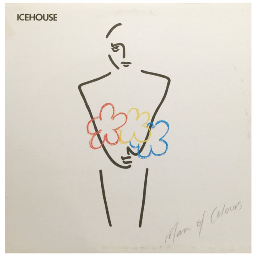 ICEHOUSE - MAN OF COLOURS (BLUE VINYL) | VINILO USADO