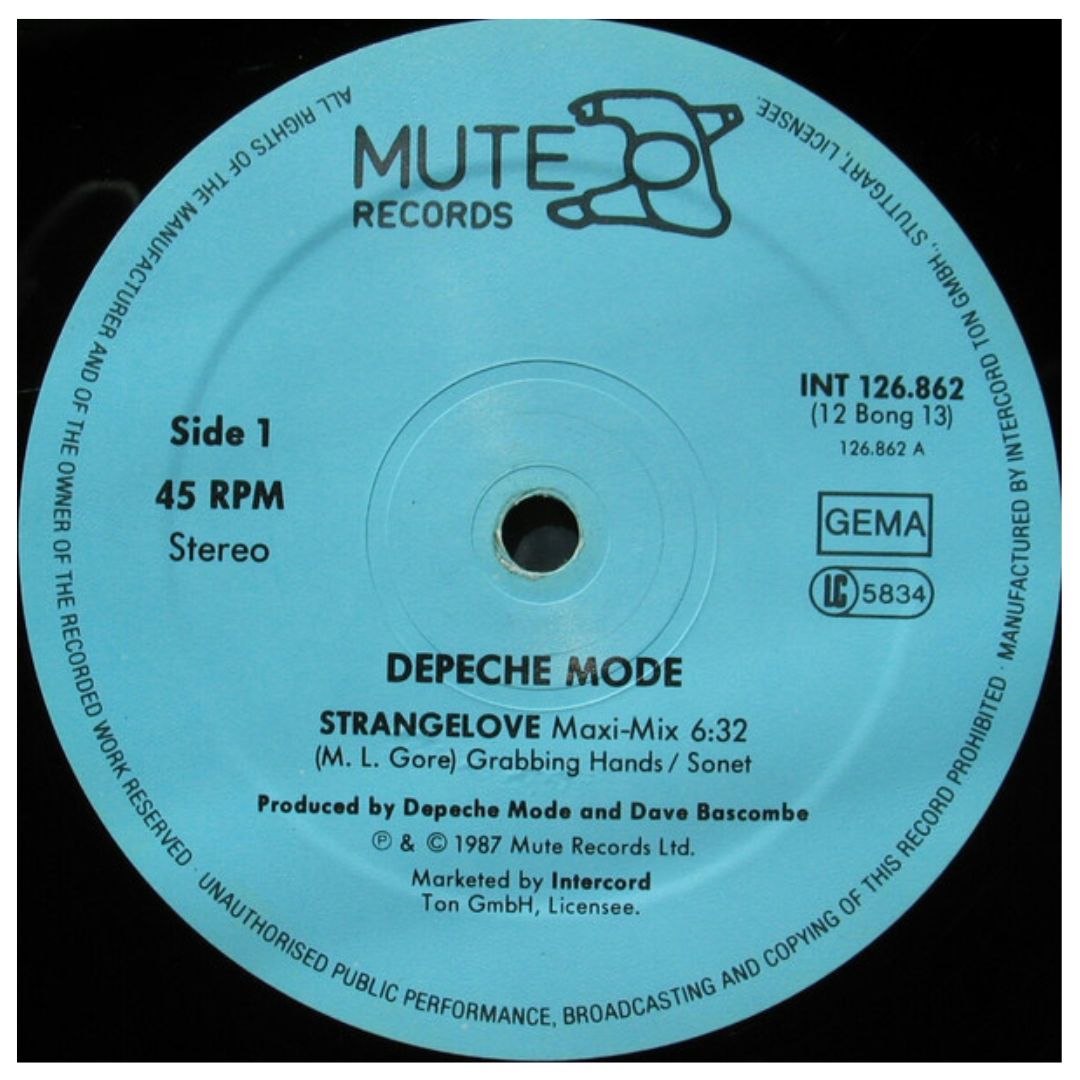 DEPECHE MODE - STRANGELOVE | 12" MAXI SINGLE USADO
