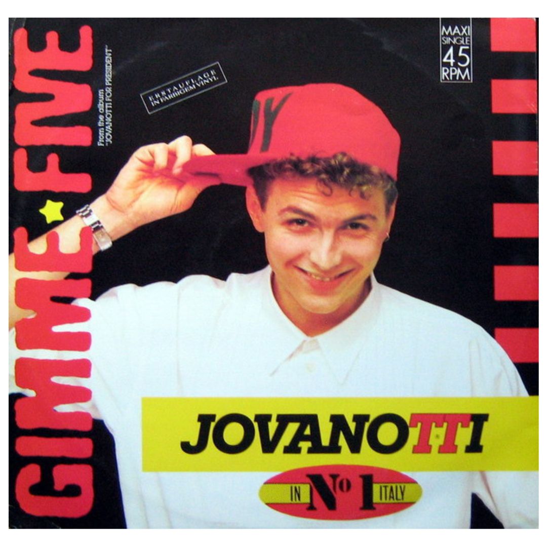 JOVANOTTI - GIMME FIVE (YELLOW VINYL) | 12" MAXI SINGLE USADO