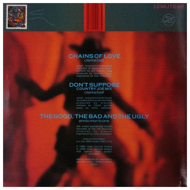 ERASURE - CHAINS OF LOVE | 12" MAXI SINGLE USADO