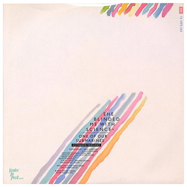 THOMAS DOLBY - SHE BLINDED WITH ME SCIENCE | 12" MAXI SINGLE USADO