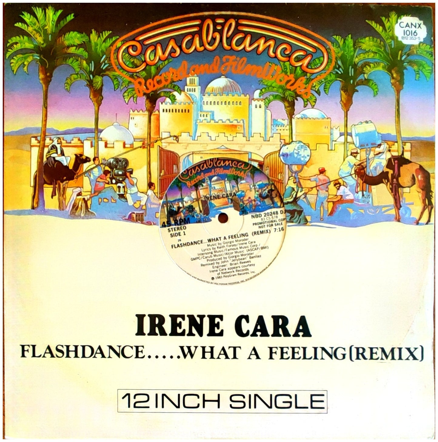 IRENE CARA - FLASHDANCE…WHAT I FEELING (REMIX) | 12" MAXI SINGLE USADO