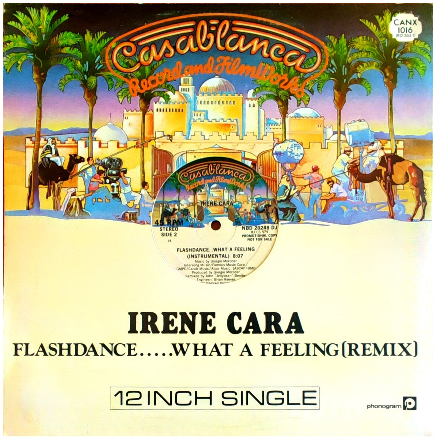 IRENE CARA - FLASHDANCE…WHAT I FEELING (REMIX) | 12" MAXI SINGLE USADO