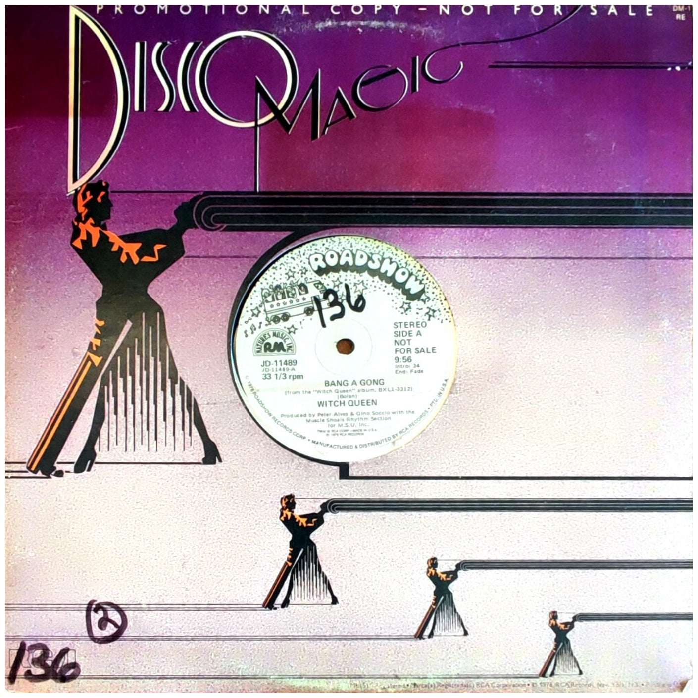 WITCH QUEEN - BANG A GONG | 12" MAXI SINGLE USADO