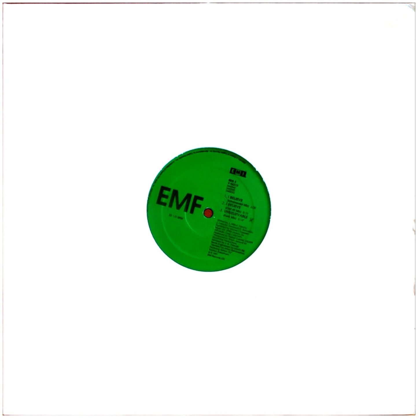 EMF - I BELIEVE | 12" MAXI SINGLE USADO