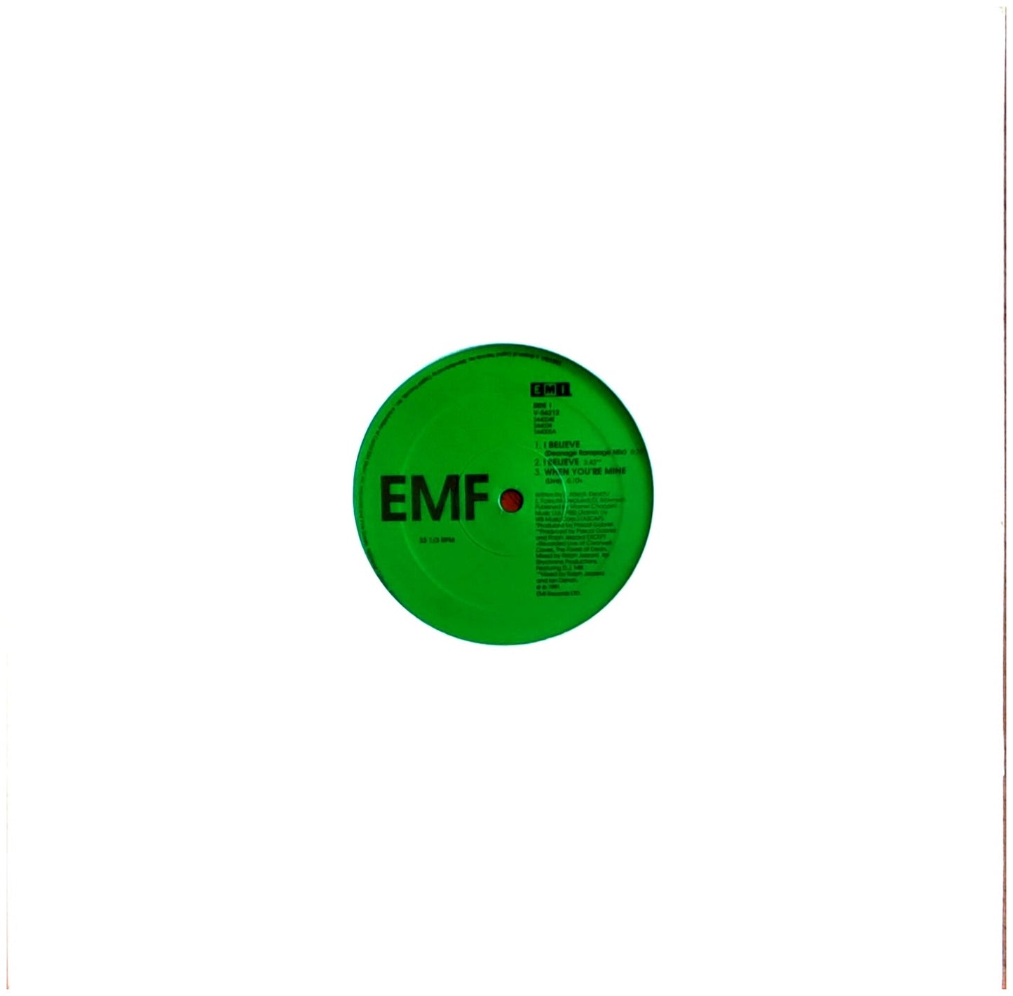 EMF - I BELIEVE | 12" MAXI SINGLE USADO