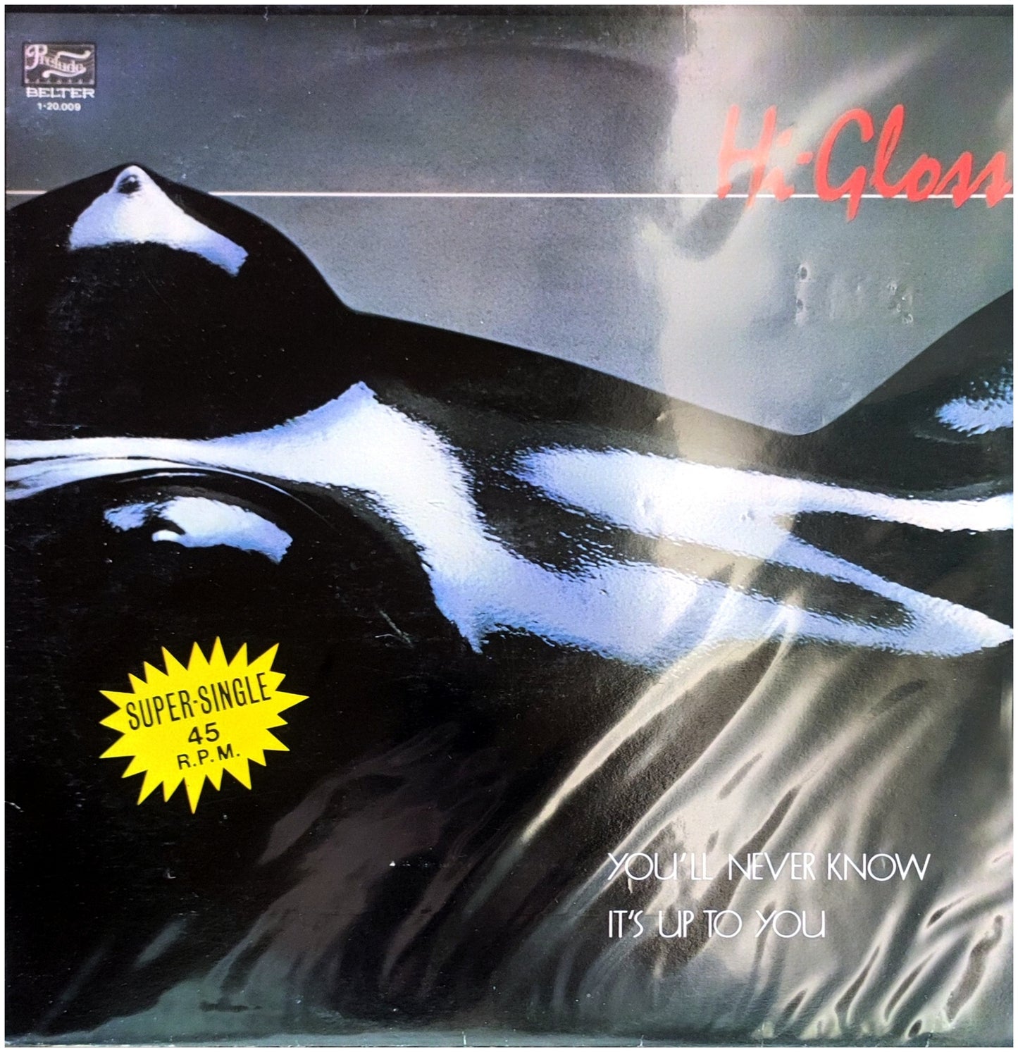 HI-GLOSS - YOU'LL NEVER KNOW | 12" MAXI SINGLE USADO