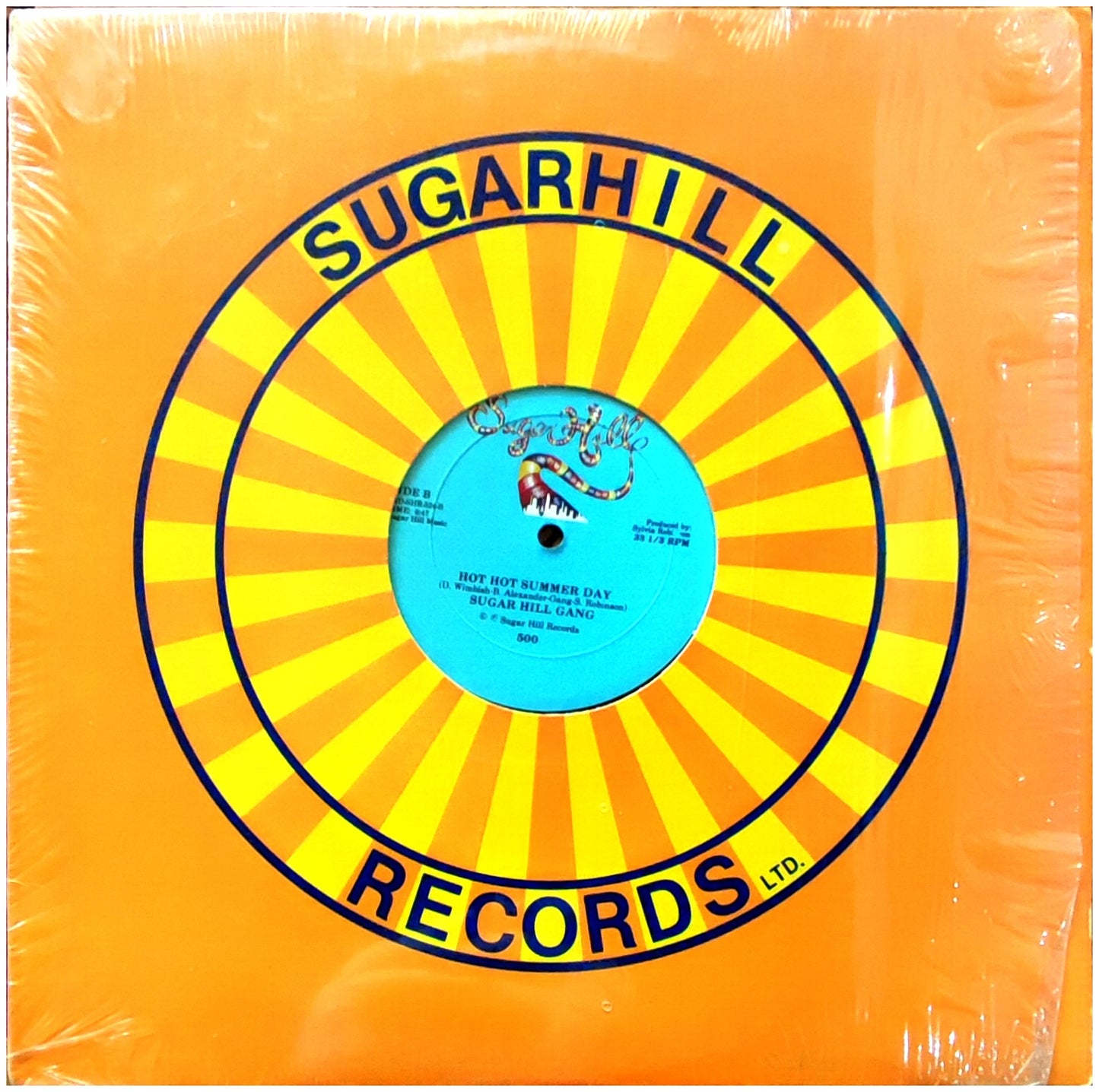 Sugar Hill Gang – Rapper's Delight (Hip Hop Remix) | 12" MAXI SINGLE USADO