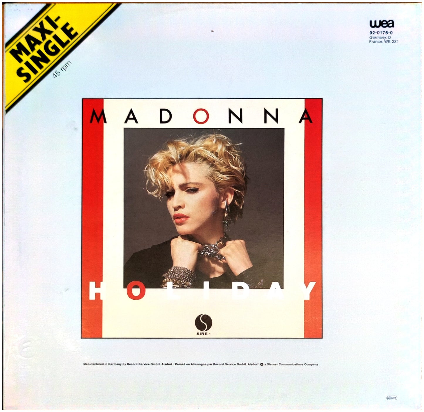 MADONNA - HOLIDAY/LUCKY STAR | 12" MAXI SINGLE USADO
