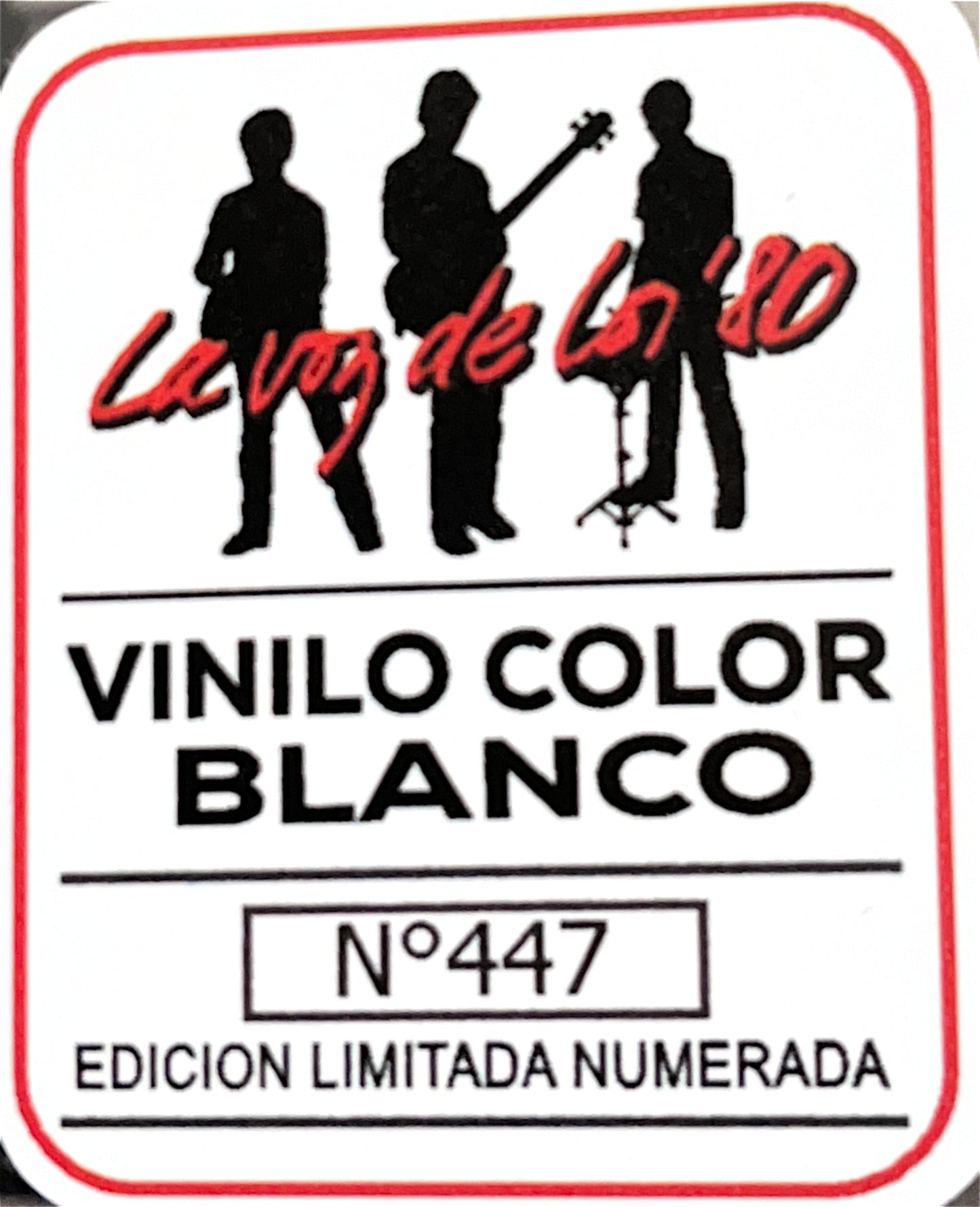LOS PRISIONEROS - LA VOZ DE LOS 80'S (WHITE VINYL) | VINILO