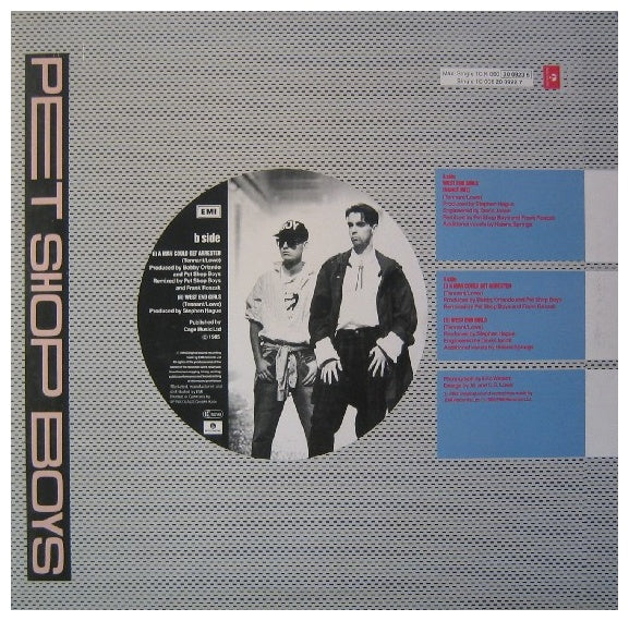 PET SHOP BOYS - WEST END GIRLS | 12" MAXI SINGLE USADO