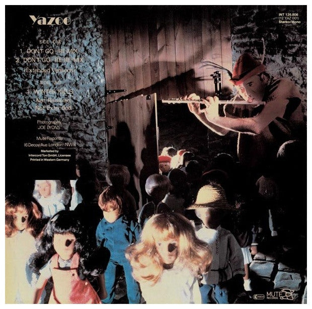 YAZOO - DON'T GO (RE-MIXES) | 12" MAXI SINGLE VINILO USADO
