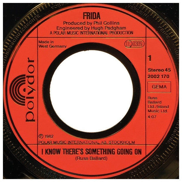 FRIDA - I KNOW THERE'S SOMETHING GOING ON | 7" SINGLE USADO