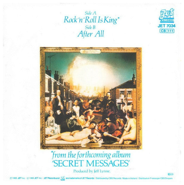 ELECTRIC LIGHT ORCHESTRA - ROCK 'N' ROLL IS KING | 7" SINGLE USADO