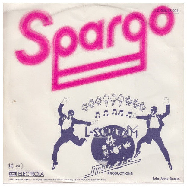 SPARGO - YOU AND ME | 7" SINGLE USADO