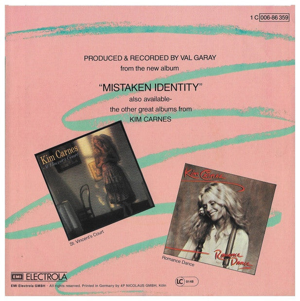 KIM CARNES - BETTE DAVIS EYES | 7" SINGLE USADO