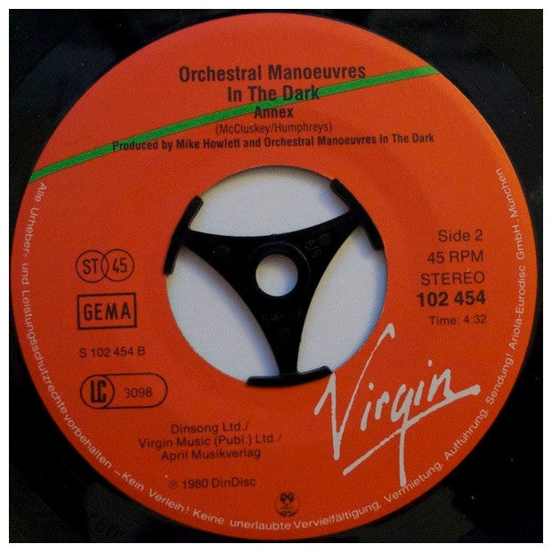 ORCHESTRAL MANOEUVRES IN THE DARK - ENOLA GAY | 7" SINGLE USADO