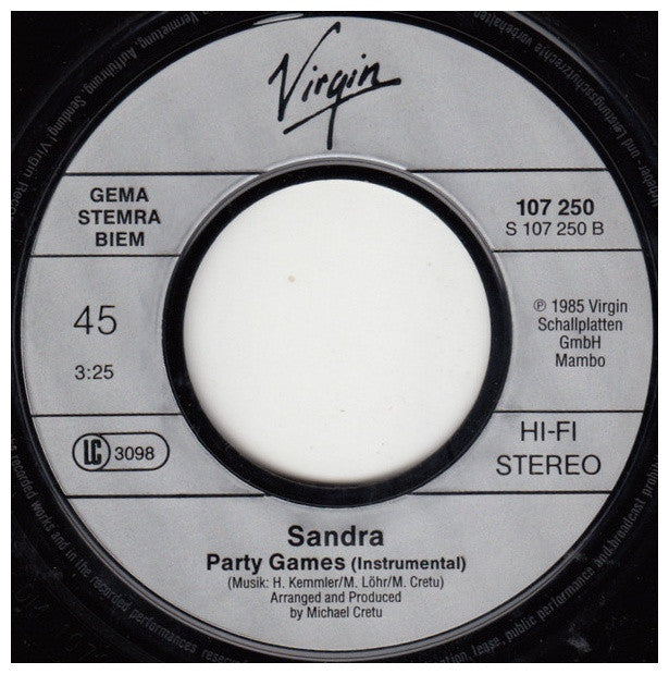 SANDRA - (I'LL NEVER BE) MARIA MAGDALENA | 7" SINGLE USADO