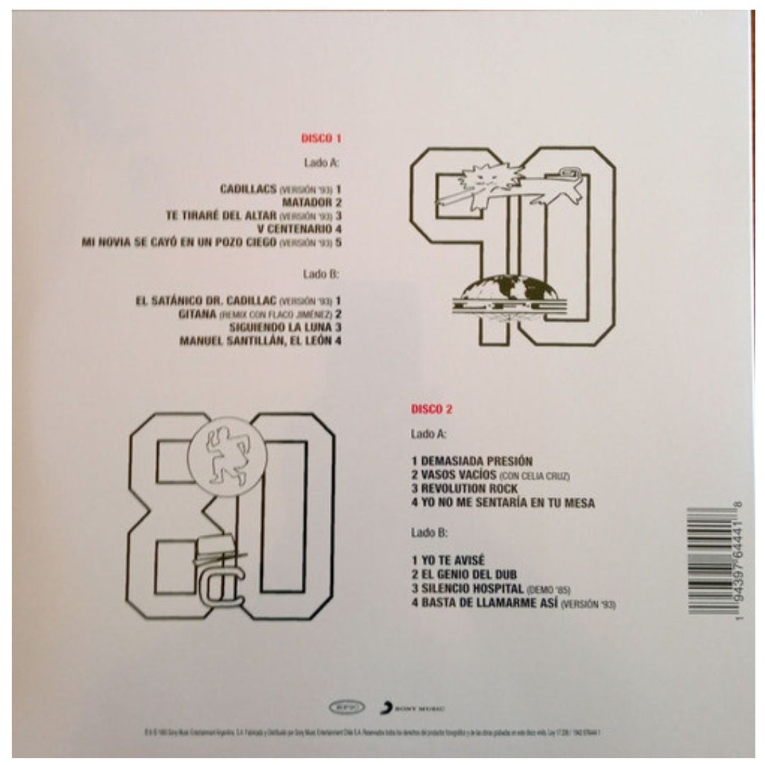 LOS FABULOSOS CADILLACS - VASOS VACIOS (2LP) | VINILO