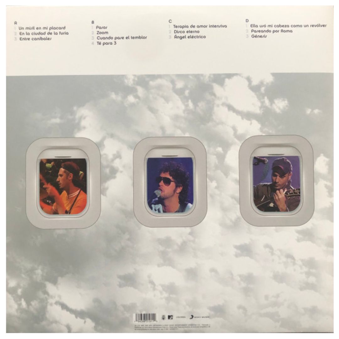 SODA STEREO - COMFORT Y MUSICA PARA VOLAR (CLEAR VYNIL) (2LP) | VINILO
