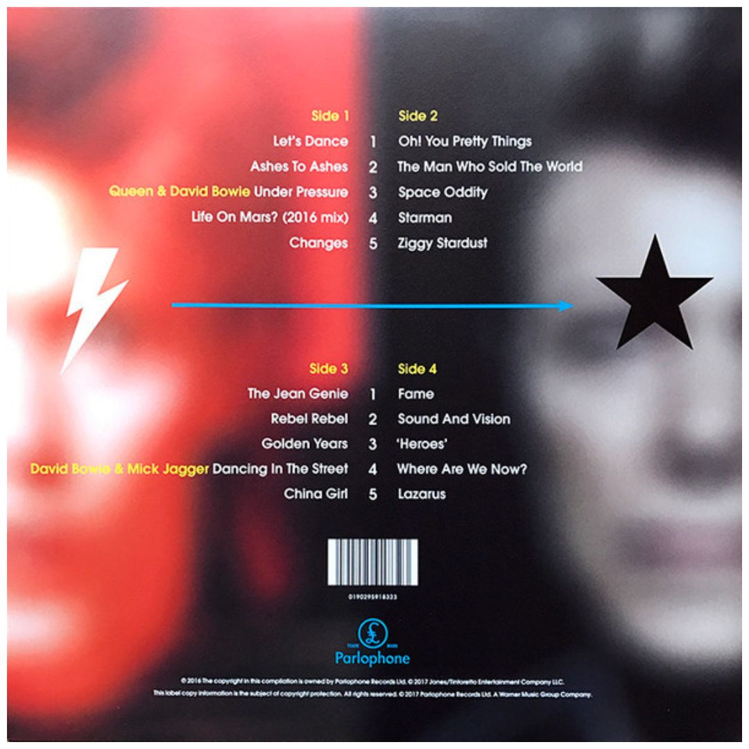 DAVID BOWIE - LEGACY GREATEST HITS (2LP) | VINILO